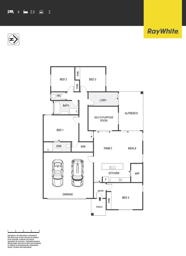 Floorplan of Homely house listing, 67 Lorraway Street, Holt ACT 2615