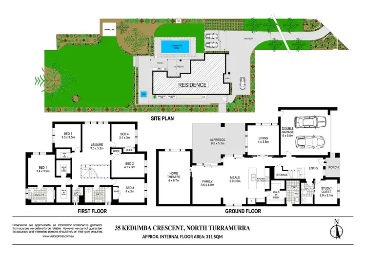 Floorplan of Homely house listing, 35 Kedumba Crescent, Turramurra NSW 2074