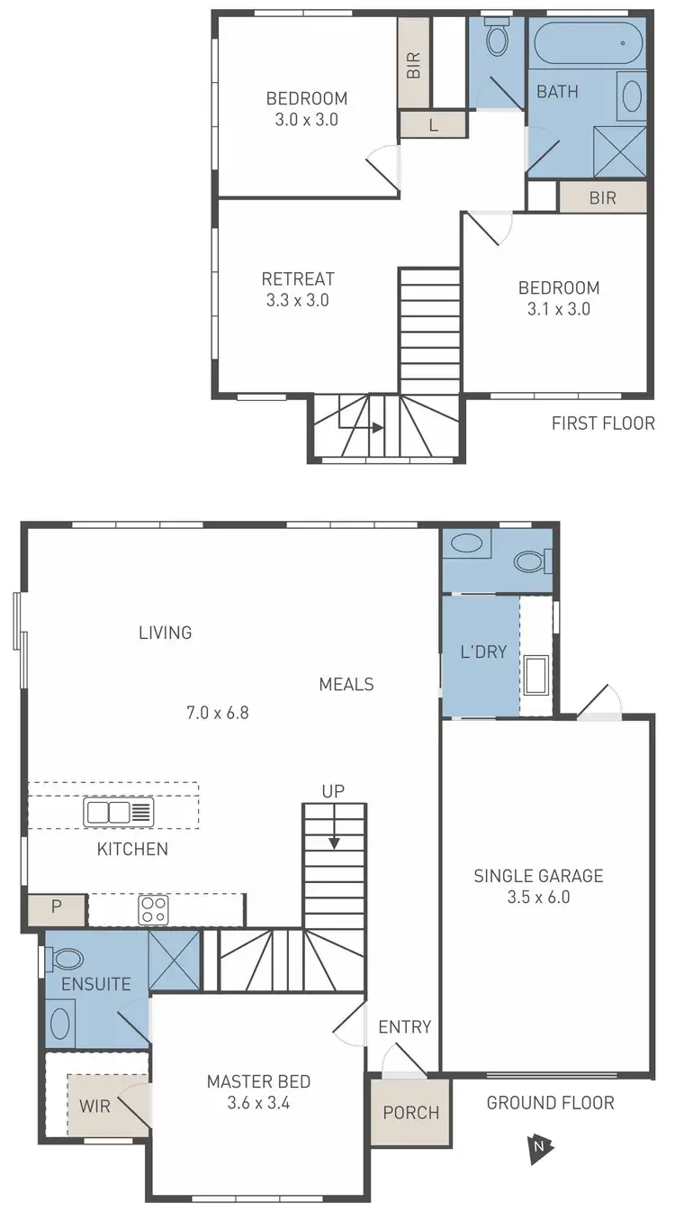 Floorplan of Homely house listing, 16a Scotsburn Grove, Werribee VIC 3030