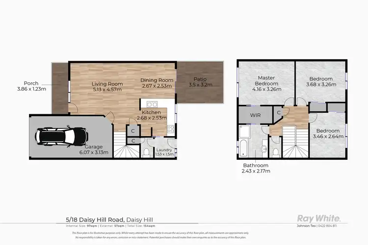 Floorplan of Homely house listing, 5/18 Daisy Hill Road, Daisy Hill QLD 4127