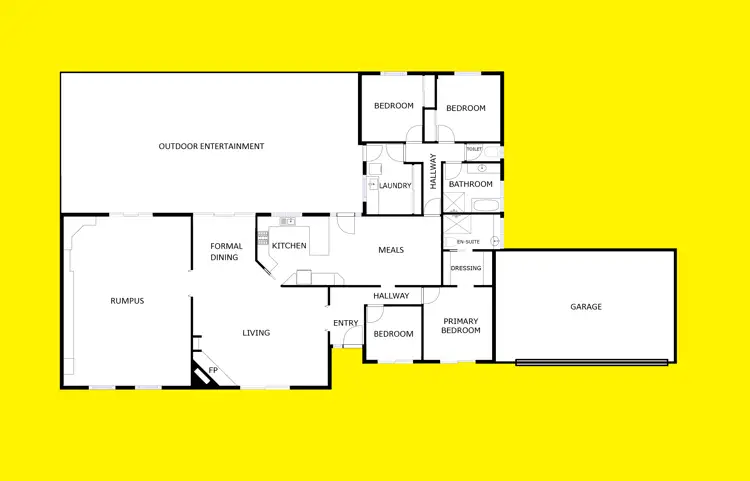 Floorplan of Homely house listing, 761 Cureton Avenue, Nichols Point VIC 3501