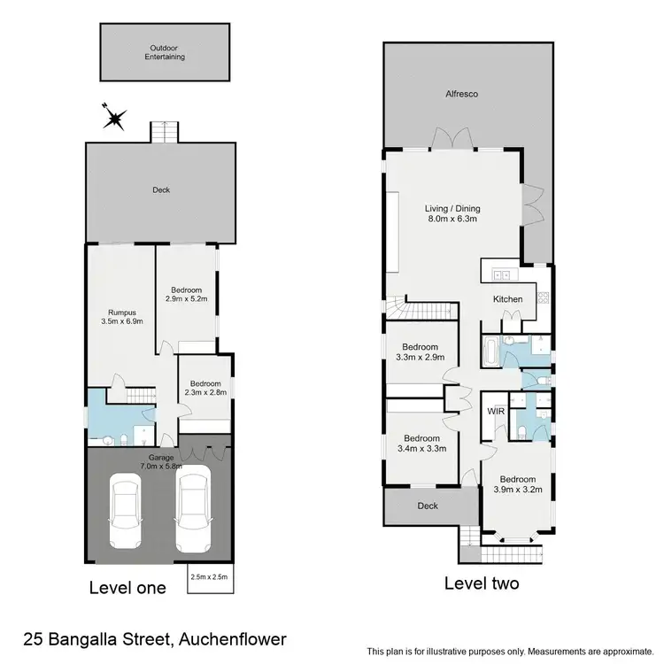 Floorplan of Homely house listing, 25 Bangalla Street, Auchenflower QLD 4066
