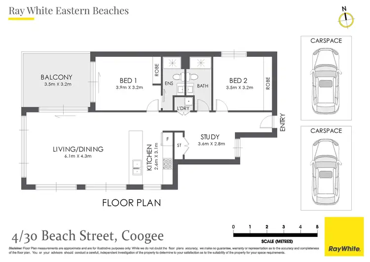 Floorplan of Homely apartment listing, 4/30 Beach Street, Coogee NSW 2034