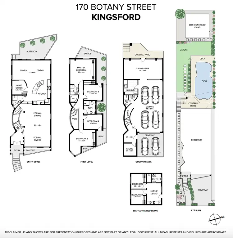 Floorplan of Homely house listing, 170 Botany Street, Kingsford NSW 2032