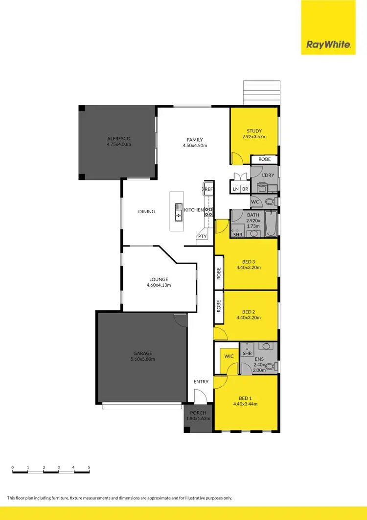 Floorplan of Homely house listing, 23 Deedes Crescent, Bushland Beach QLD 4818