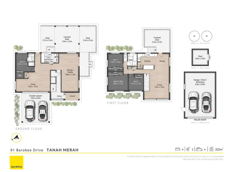 Floorplan of Homely house listing, 91-93 Barokee Drive, Tanah Merah QLD 4128