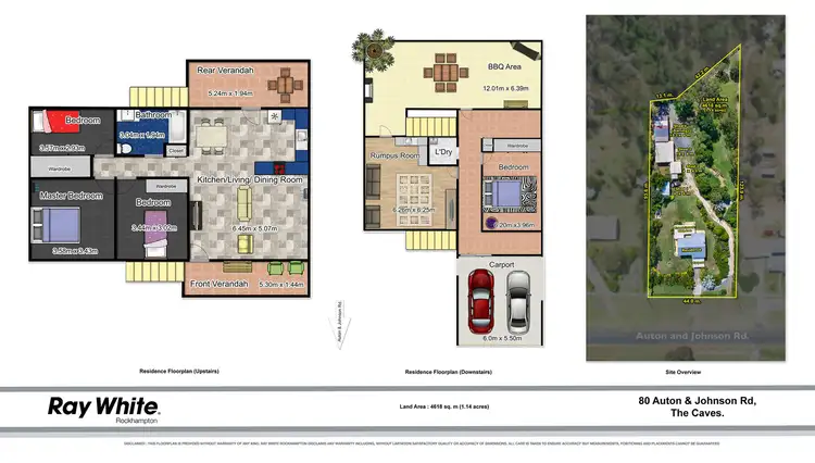 Floorplan of Homely house listing, 80 Auton And Johnsons Road, The Caves QLD 4702