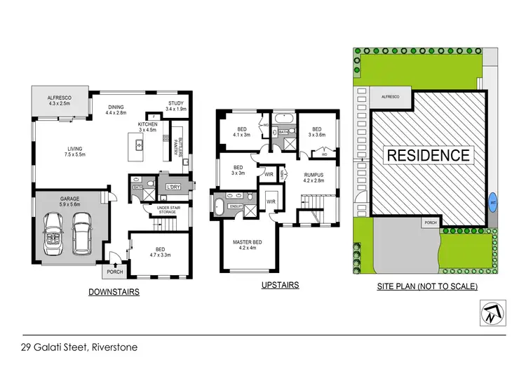Floorplan of Homely house listing, 29 Galati Street, Riverstone NSW 2765