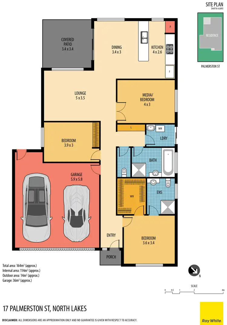 Floorplan of Homely house listing, 17 Palmerston Street, North Lakes QLD 4509
