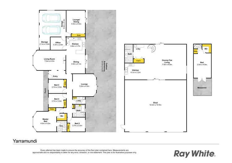 Floorplan of Homely house listing, 154 Kestrel Way, Yarramundi NSW 2753