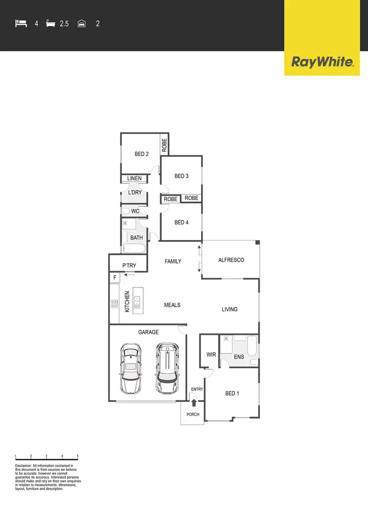 Floorplan of Homely house listing, 3 Chuditch Street, Throsby ACT 2914