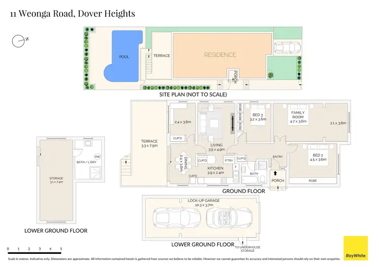 Floorplan of Homely house listing, 11 Weonga Road, Dover Heights NSW 2030