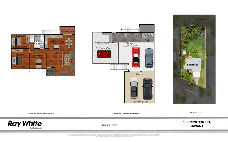 Floorplan of Homely house listing, 18 Crick Street, Kawana QLD 4701
