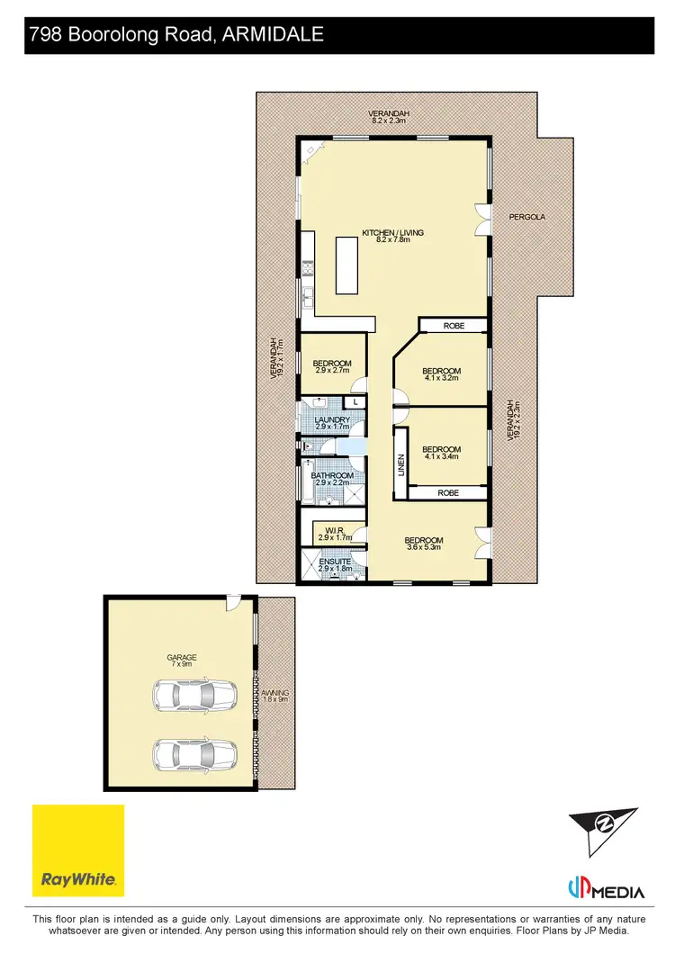 Floorplan of Homely rural property listing, 'Marraweeney' 798 Boorolong Road, Armidale NSW 2350