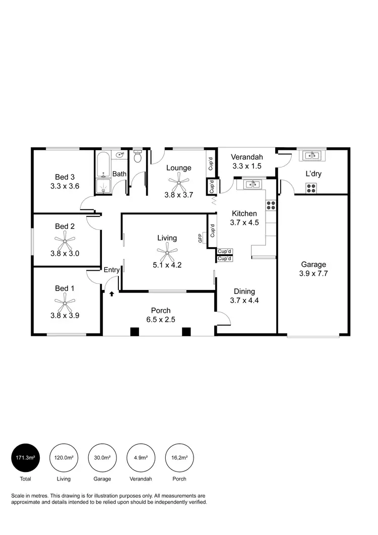 Floorplan of Homely house listing, 20 Lorelle Avenue, Athelstone SA 5076