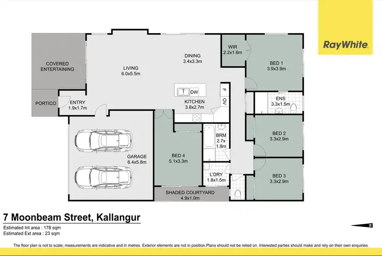 Floorplan of Homely house listing, 7 Moonbeam Street, Kallangur QLD 4503