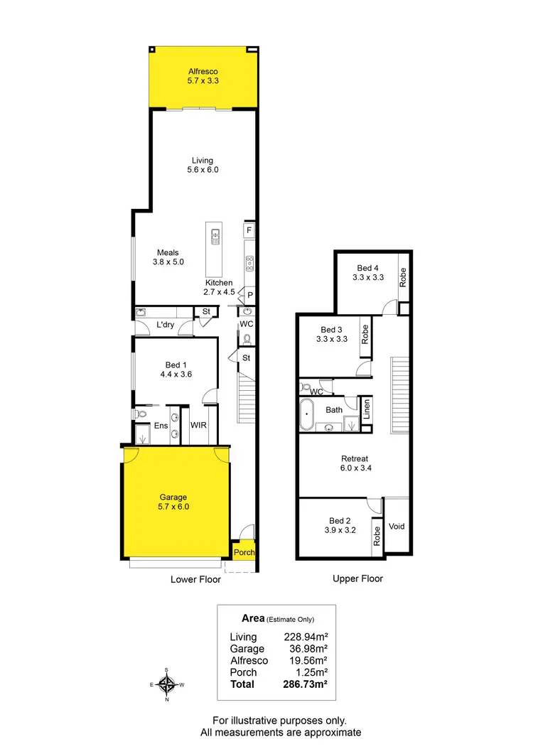 Floorplan of Homely house listing, 90A Bells Road, Glengowrie SA 5044