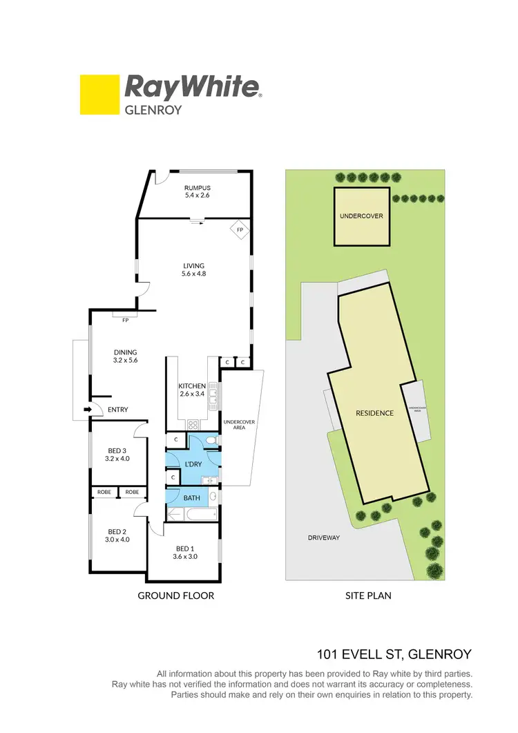 Floorplan of Homely house listing, 101 Evell Street, Glenroy VIC 3046