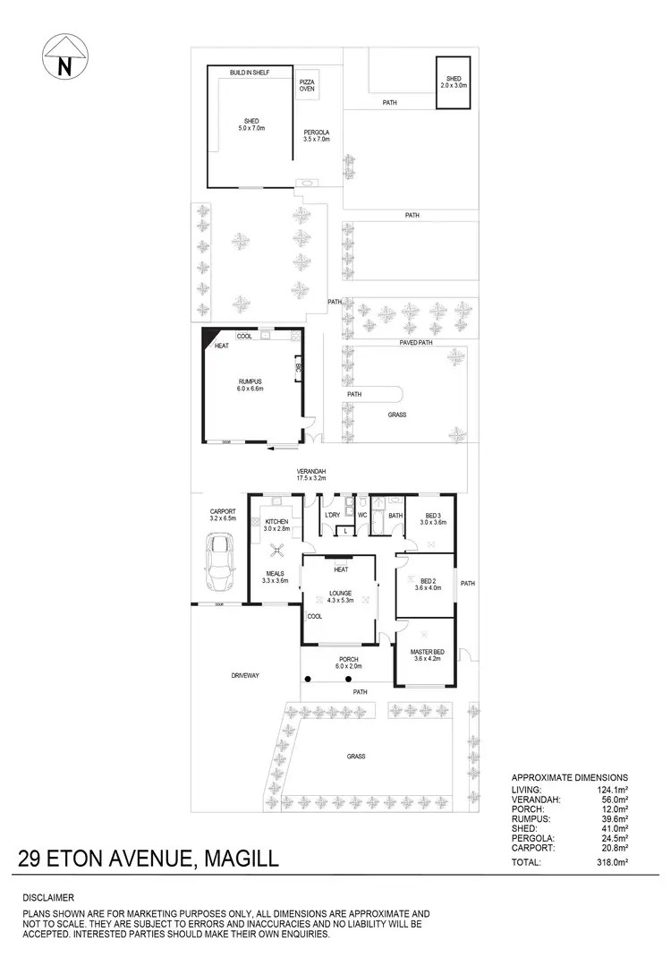 Floorplan of Homely house listing, 29 Eton Avenue, Magill SA 5072