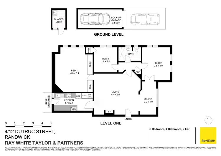 Floorplan of Homely apartment listing, 4/12 Dutruc Street, Randwick NSW 2031