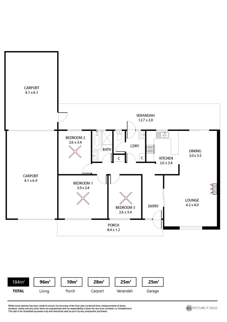 Floorplan of Homely house listing, 31 Hendrix Crescent, Paralowie SA 5108