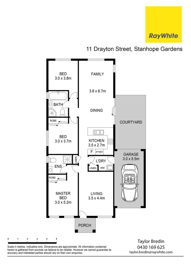 Floorplan of Homely house listing, 11 Drayton Street, Stanhope Gardens NSW 2768