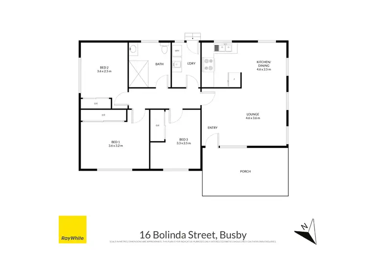 Floorplan of Homely house listing, 16 Bolinda Street, Busby NSW 2168