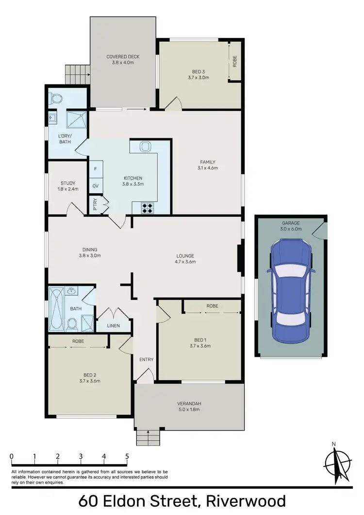 Floorplan of Homely house listing, 60 Eldon Street, Riverwood NSW 2210