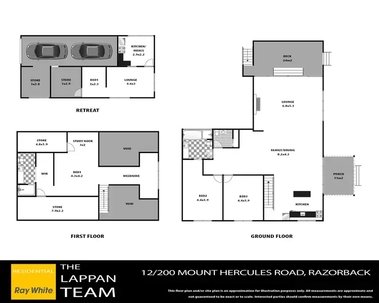 Floorplan of Homely house listing, 12/200 Mount Hercules Road, Razorback NSW 2571