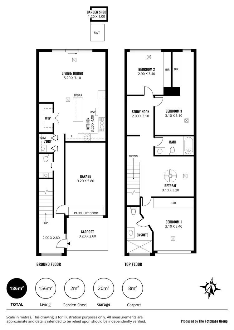 Floorplan of Homely house listing, 66a Wycombe Drive, Mount Barker SA 5251