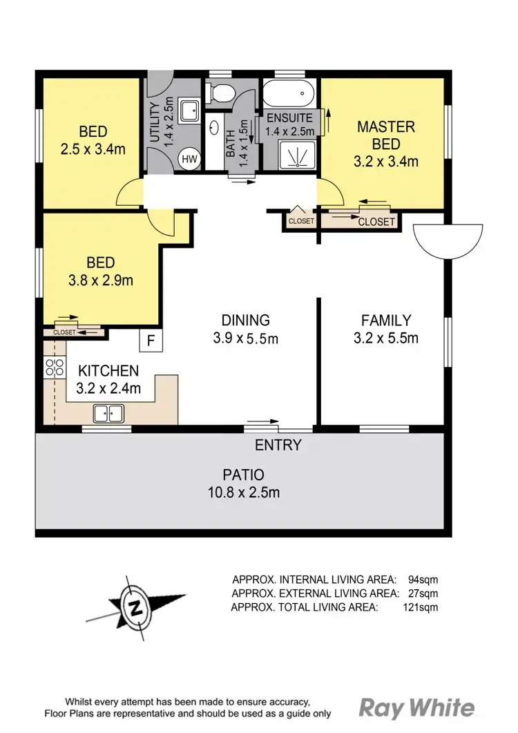 Floorplan of Homely house listing, 28 Gazania Street, Kingston QLD 4114