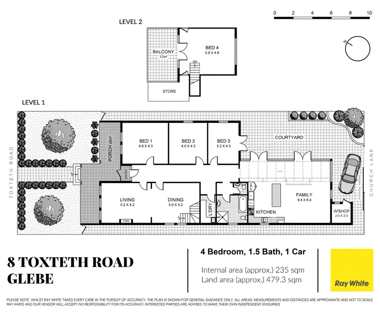 Floorplan of Homely house listing, 8 Toxteth Road, Glebe NSW 2037