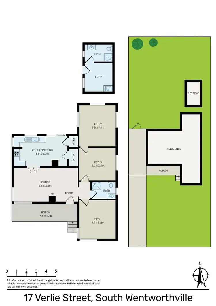 Floorplan of Homely house listing, 17 Verlie Street, South Wentworthville NSW 2145