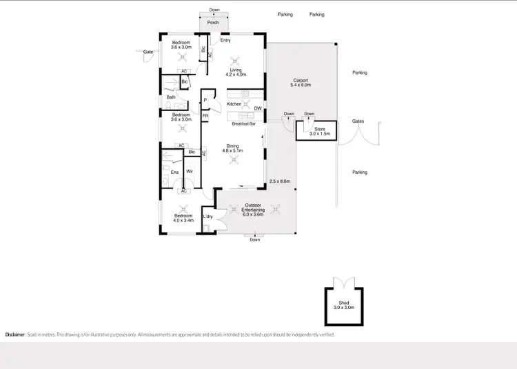 Floorplan of Homely house listing, 17 Shiosaki Brace, Bilingurr WA 6725