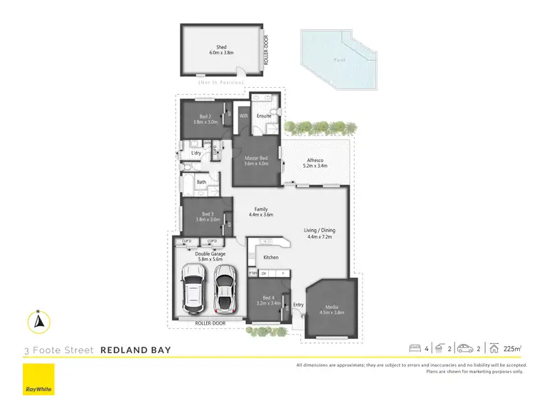 Floorplan of Homely house listing, 3 Foote Street, Redland Bay QLD 4165