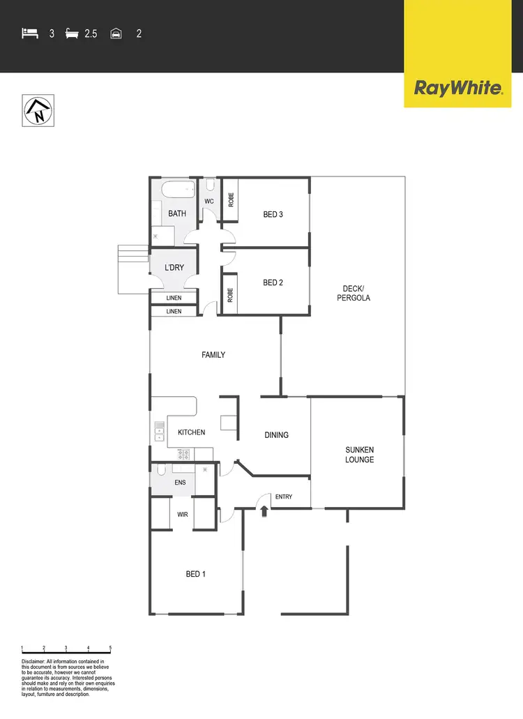 Floorplan of Homely house listing, 12 Girdlestone Circuit, Calwell ACT 2905
