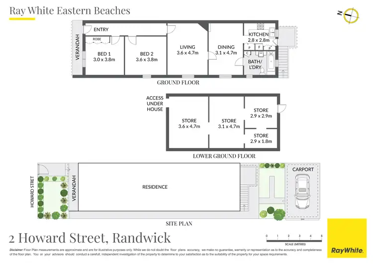 Floorplan of Homely house listing, 2 Howard Street, Randwick NSW 2031