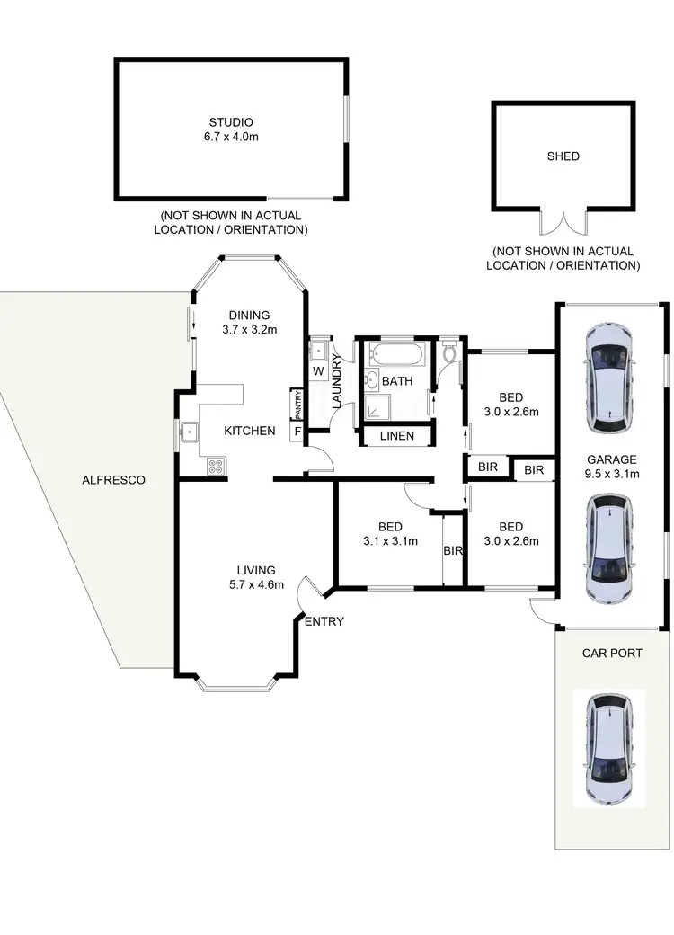 Floorplan of Homely house listing, 5 Candlebark Street, Albion Park Rail NSW 2527