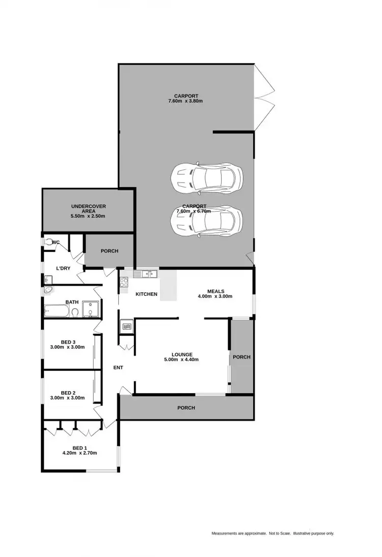 Floorplan of Homely house listing, 442 Parnall Street, Lavington NSW 2641