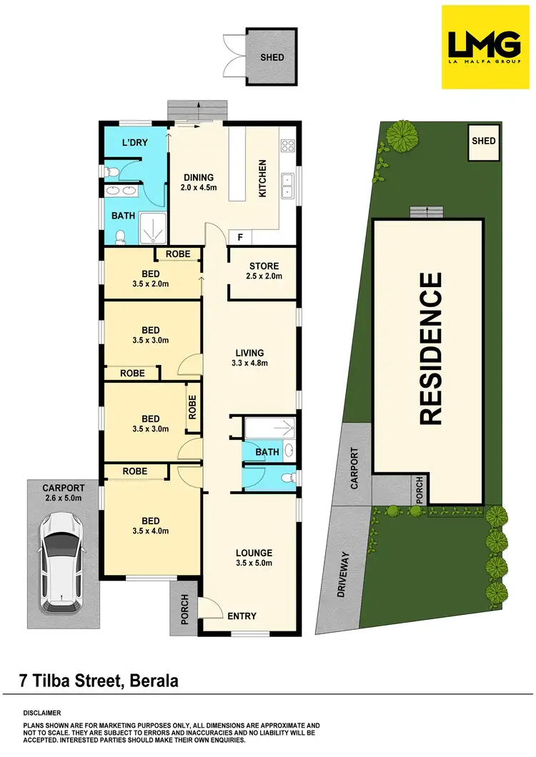 Floorplan of Homely house listing, 7 Tilba Street, Berala NSW 2141