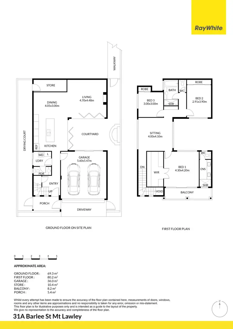 Floorplan of Homely house listing, 31A Barlee Street, Mount Lawley WA 6050