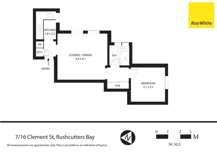 Floorplan of Homely apartment listing, 7/16 Clement Street, Rushcutters Bay NSW 2011