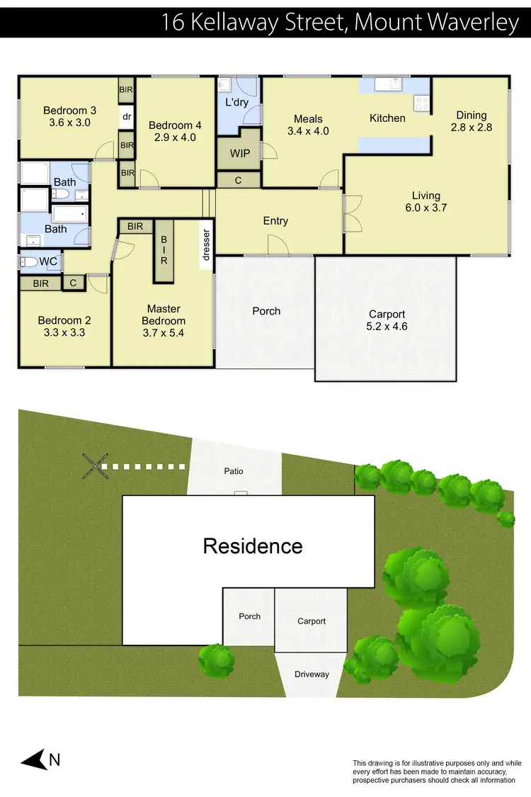 Floorplan of Homely house listing, 16 Kellaway Street, Mount Waverley VIC 3149