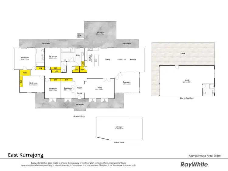 Floorplan of Homely rural property listing, 168 Royerdale Place, East Kurrajong NSW 2758