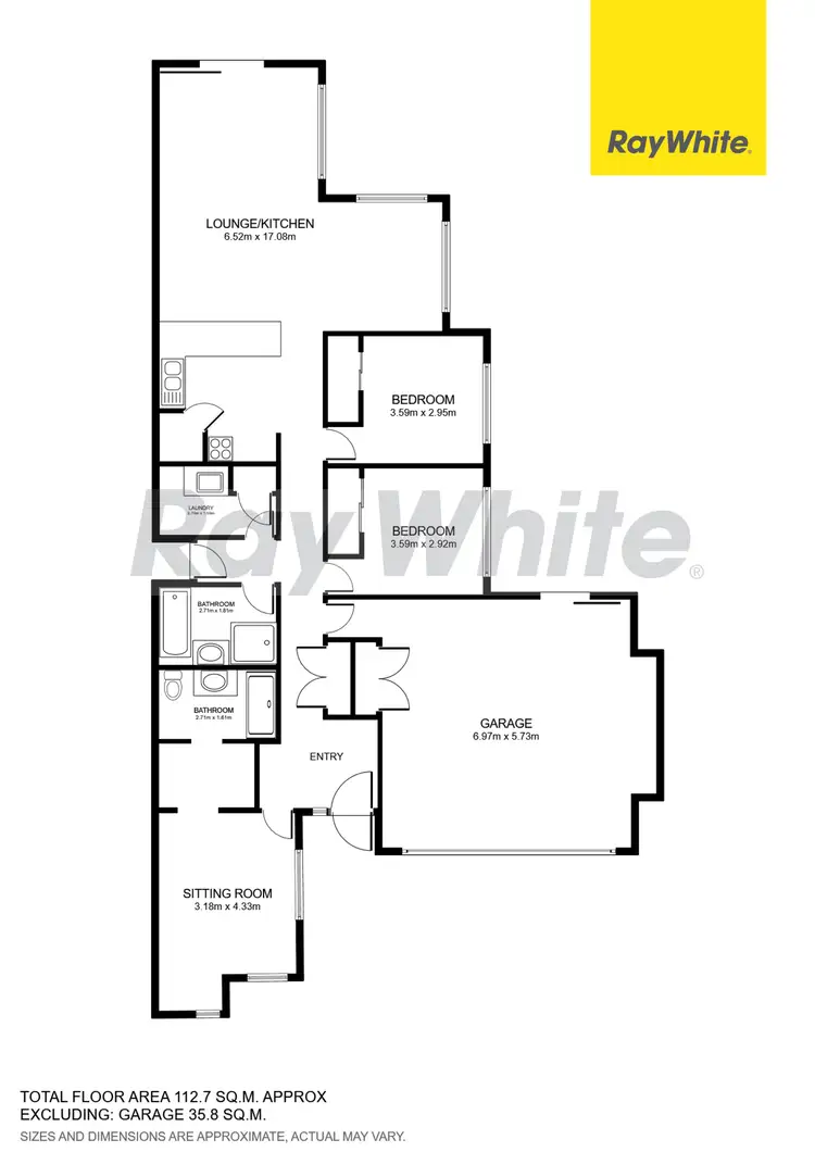 Floorplan of Homely house listing, 2/1 Flooded Gum Court, Bli Bli QLD 4560