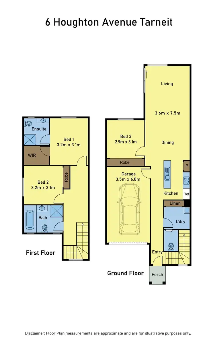 Floorplan of Homely house listing, 6 Houghton Avenue, Tarneit VIC 3029