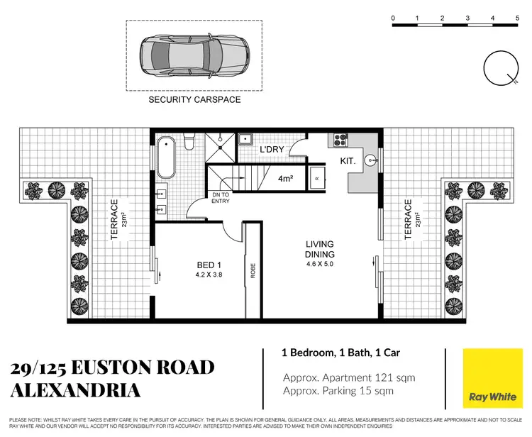 Floorplan of Homely apartment listing, 29/125 Euston Road, Alexandria NSW 2015