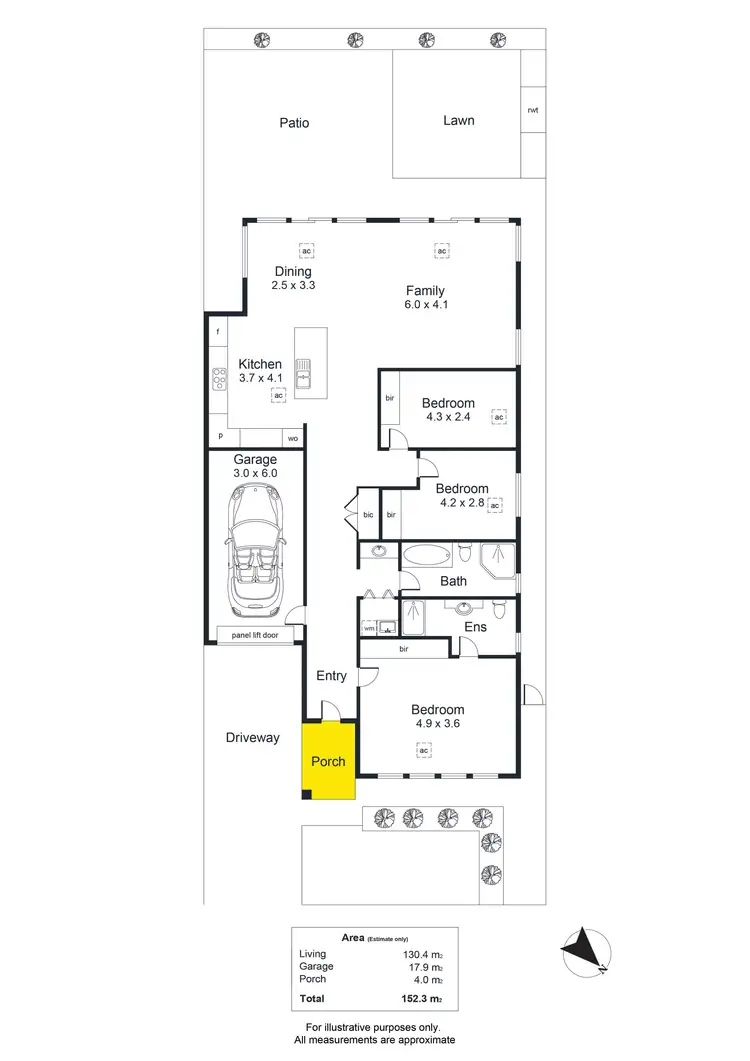 Floorplan of Homely house listing, 5 William Langman Circuit, Ridleyton SA 5008