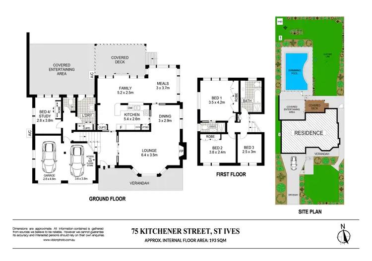 Floorplan of Homely house listing, 75 Kitchener Street, St Ives NSW 2075