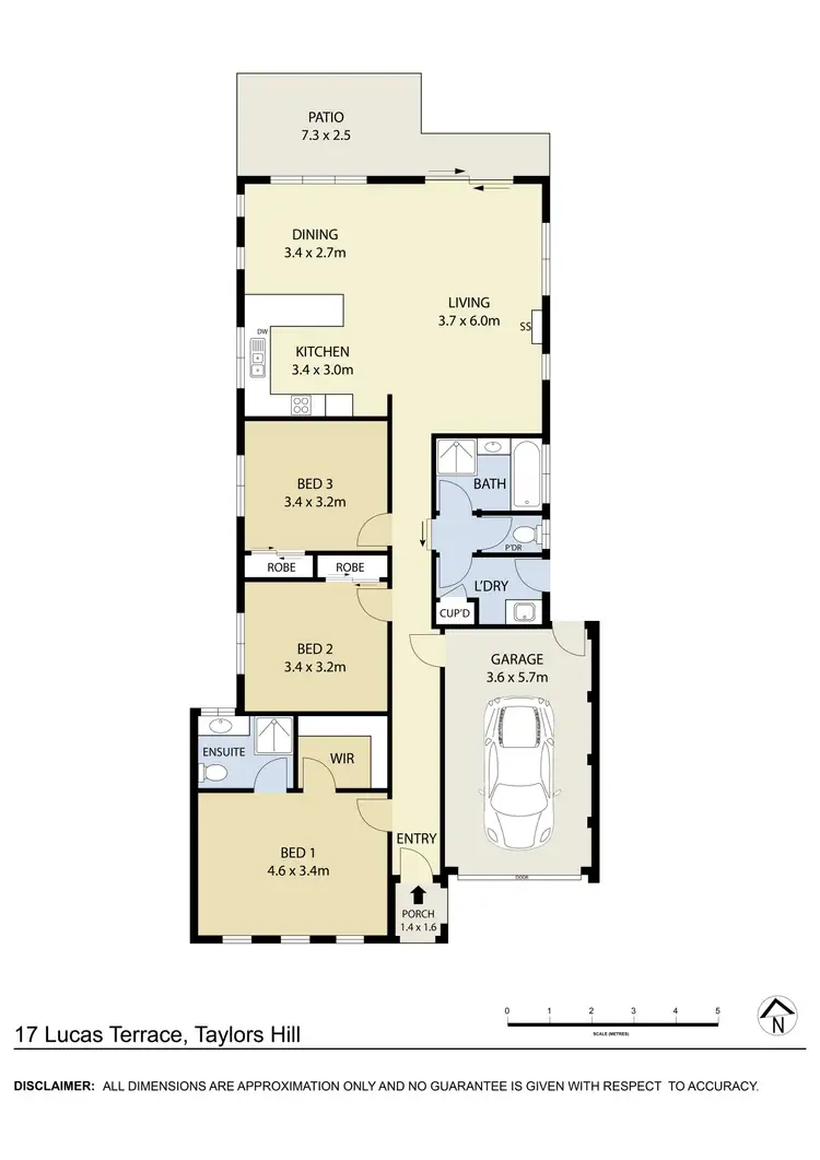 Floorplan of Homely house listing, 17 Lucas Terrace, Taylors Hill VIC 3037